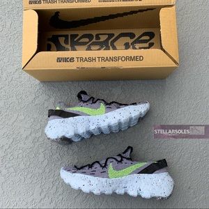 NIB Women’s Nike Space Hippie 04 Grey Volt Sz 9